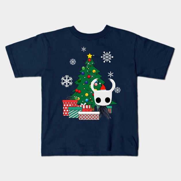 Hollow Knight Around The Christmas Tree Kids T-Shirt by Nova5